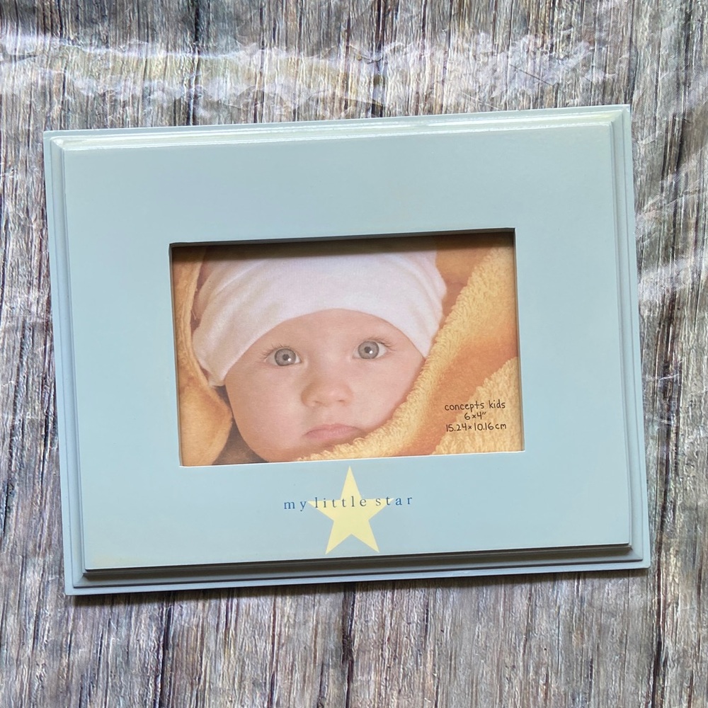 Baby Pastel Blue Photo Frame